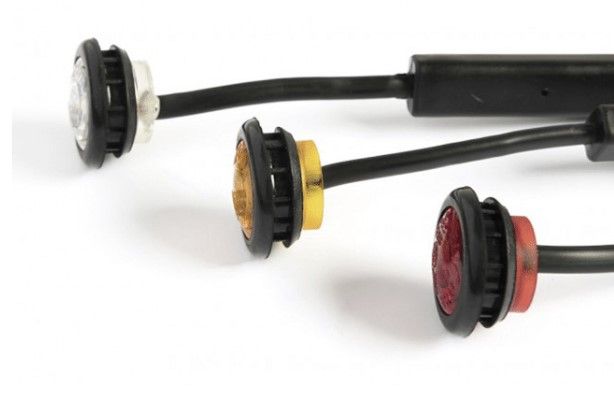 POSITIONSLAMPA MINI LED RÖD - 469-1092