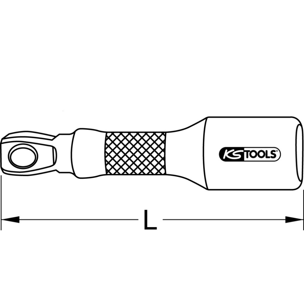 TIPPFÖRLÄNGNING 1/2'' 250MM 8° - 911.1384