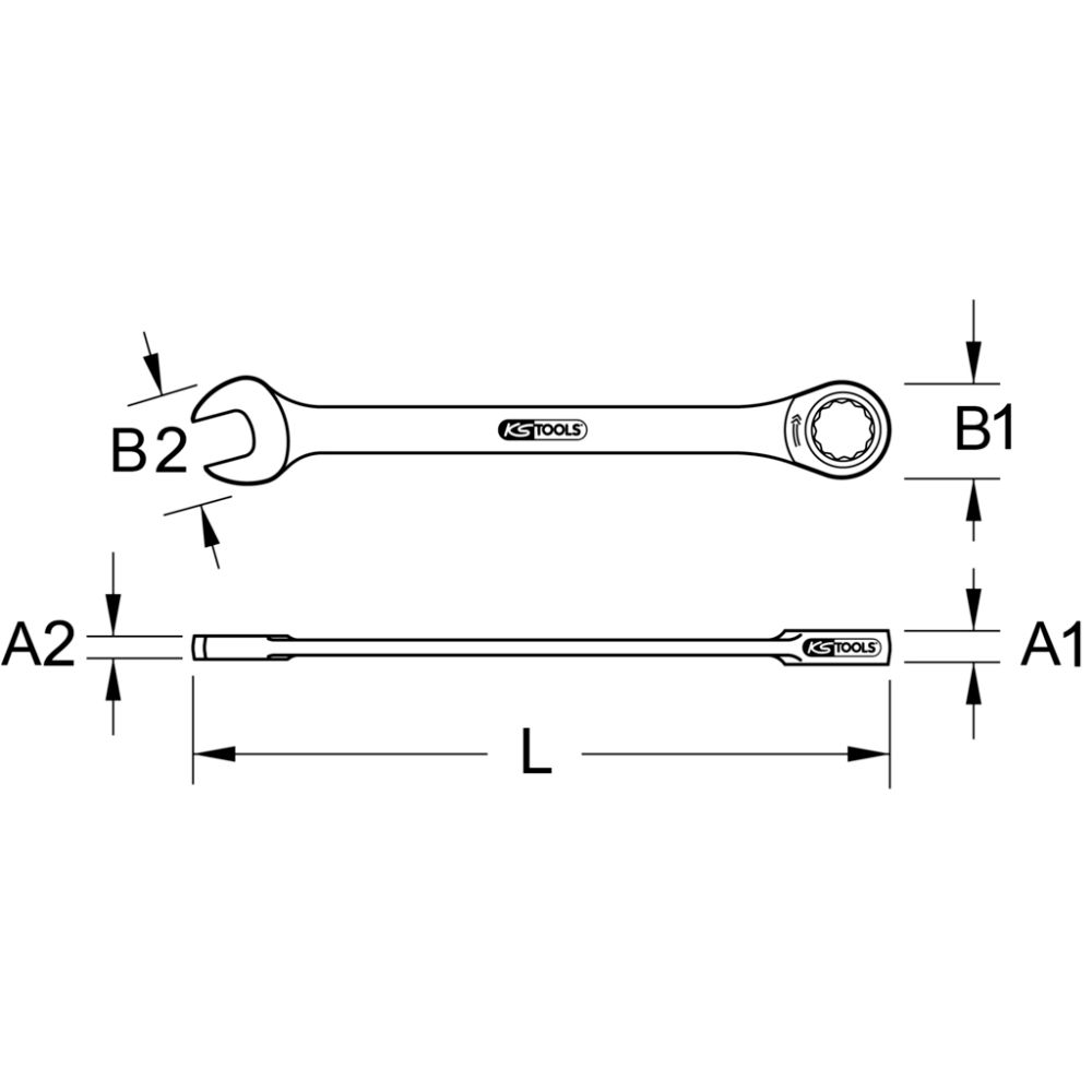 RINGSPÄRRNYCKEL 22X289MM - 503.4222