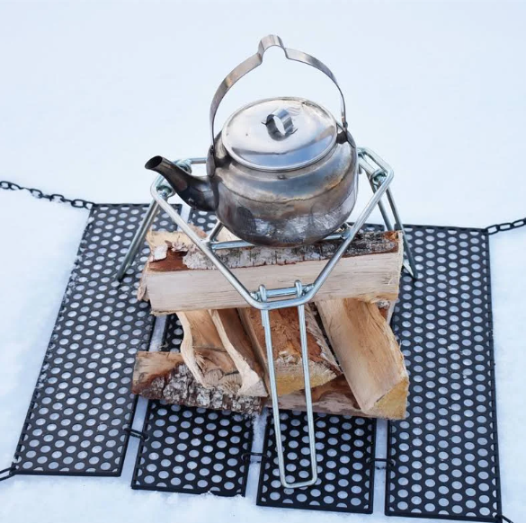 HÄLLMARKS ELDGALLER 44X44CM - F8848