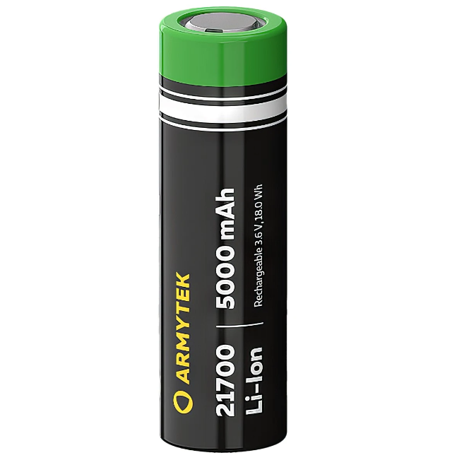 ARMYTEK BATTERI 21700 3,7V 5000MAH - ARA03601