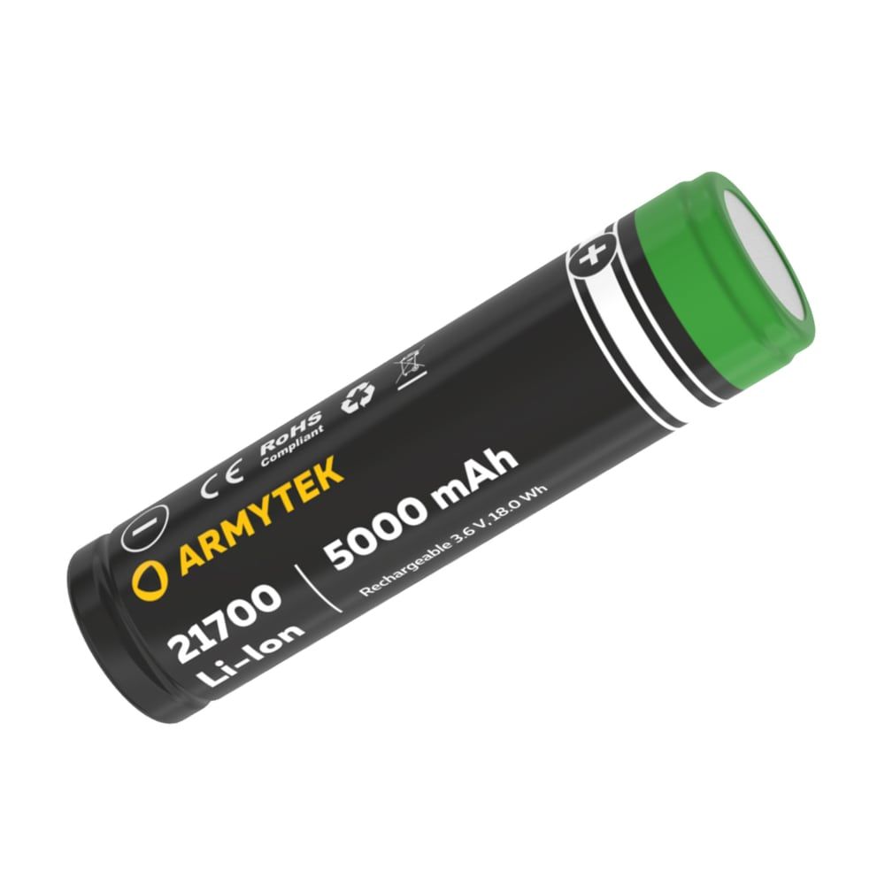 ARMYTEK BATTERI 21700 3,7V 5000MAH - ARA03601