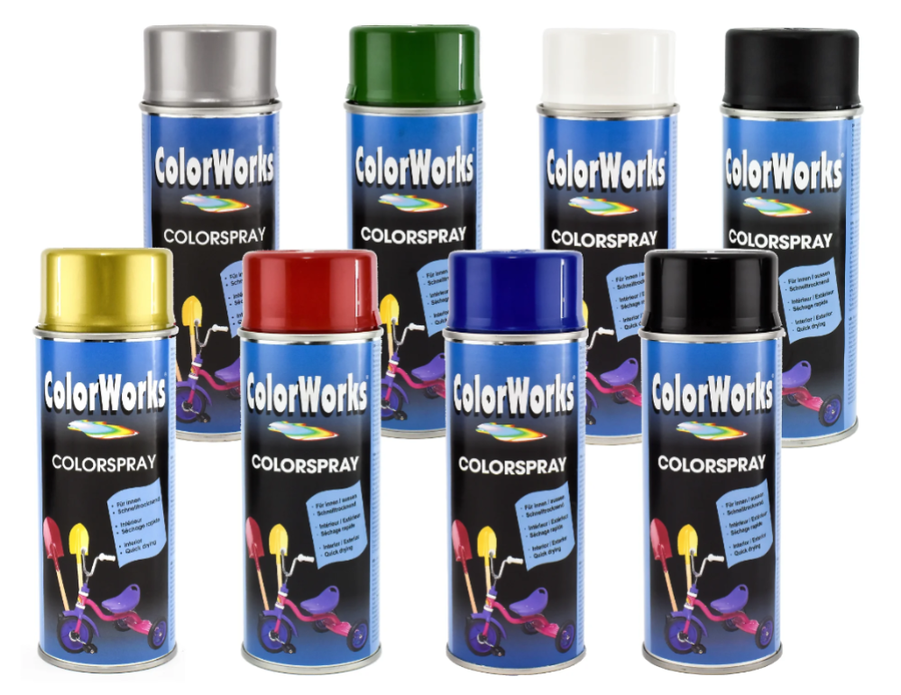 MOTIP COLORWORKS 400ML RAL3002 - 3106938506