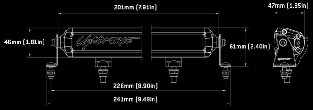 LIGHTFORCE VIPER LEDRAMP 6