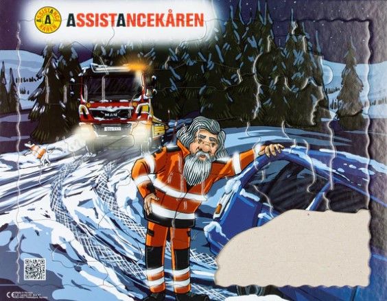 PUSSEL KENT MED BÄRGNINGSBIL - 1116