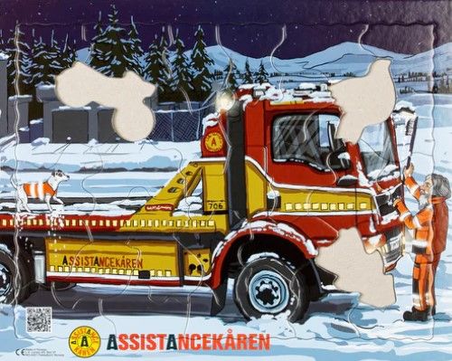 PUSSEL KENT MED BÄRGNINGSBIL - 1116