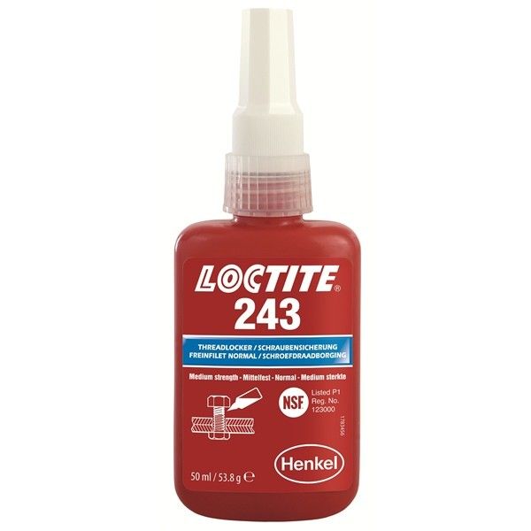 GÄNGLÅSNING LOCTITE 243 50ML - HK16793