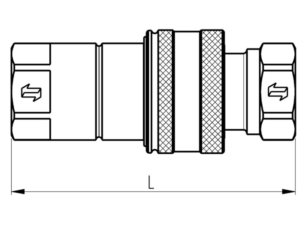 SNABBKOPPLING HONA 1/2 ISO-A - NV12GASF