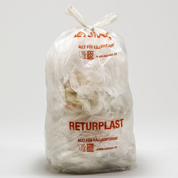 SOPSÄCK AV RETURPLAST 240L 10ST - 273633