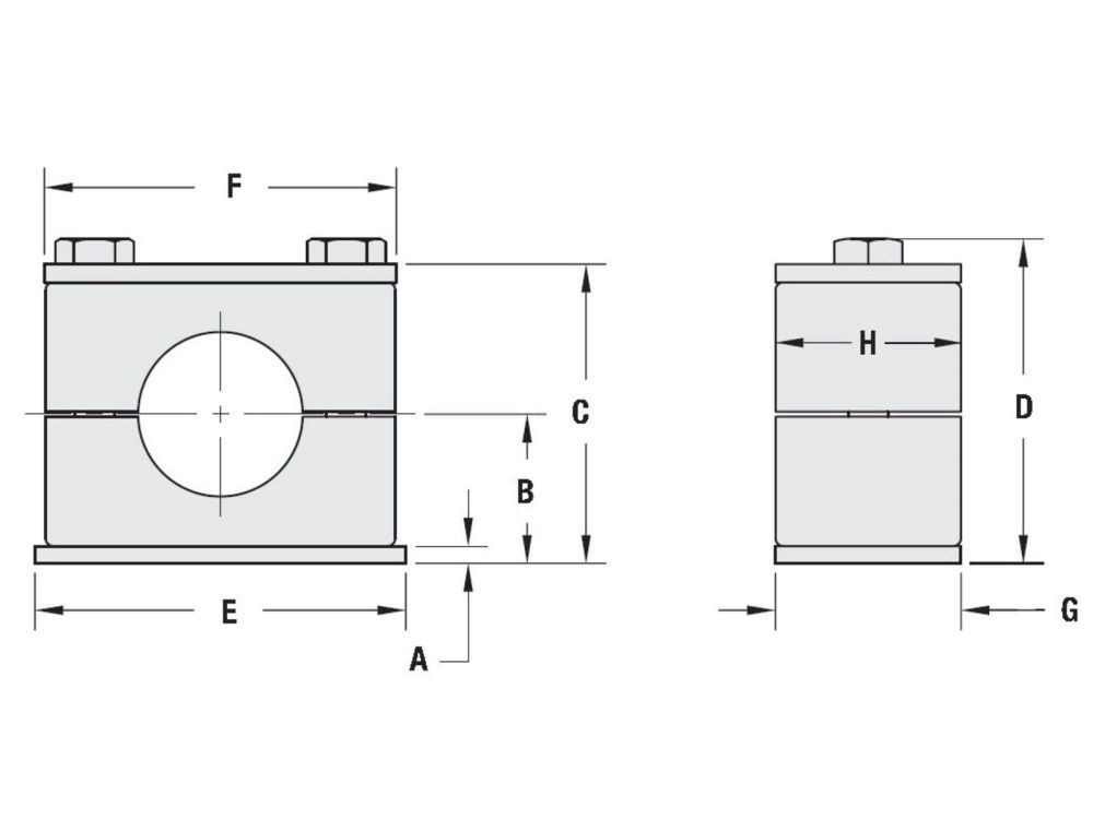 RÖRKLAMMA KOMPLETT D6MM DIN3015 - SP106APPDPAS