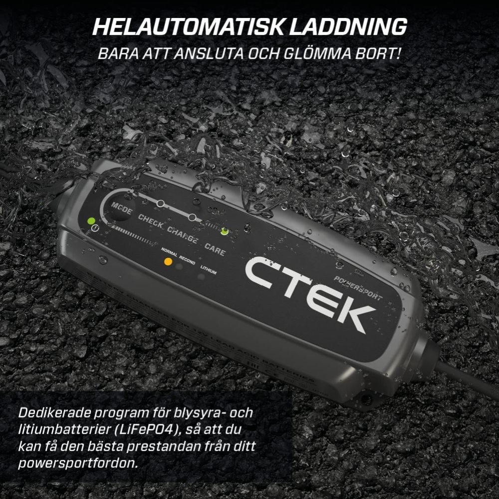 CTEK CT5 LADDARE POWERSPORT 12V  - CT40310