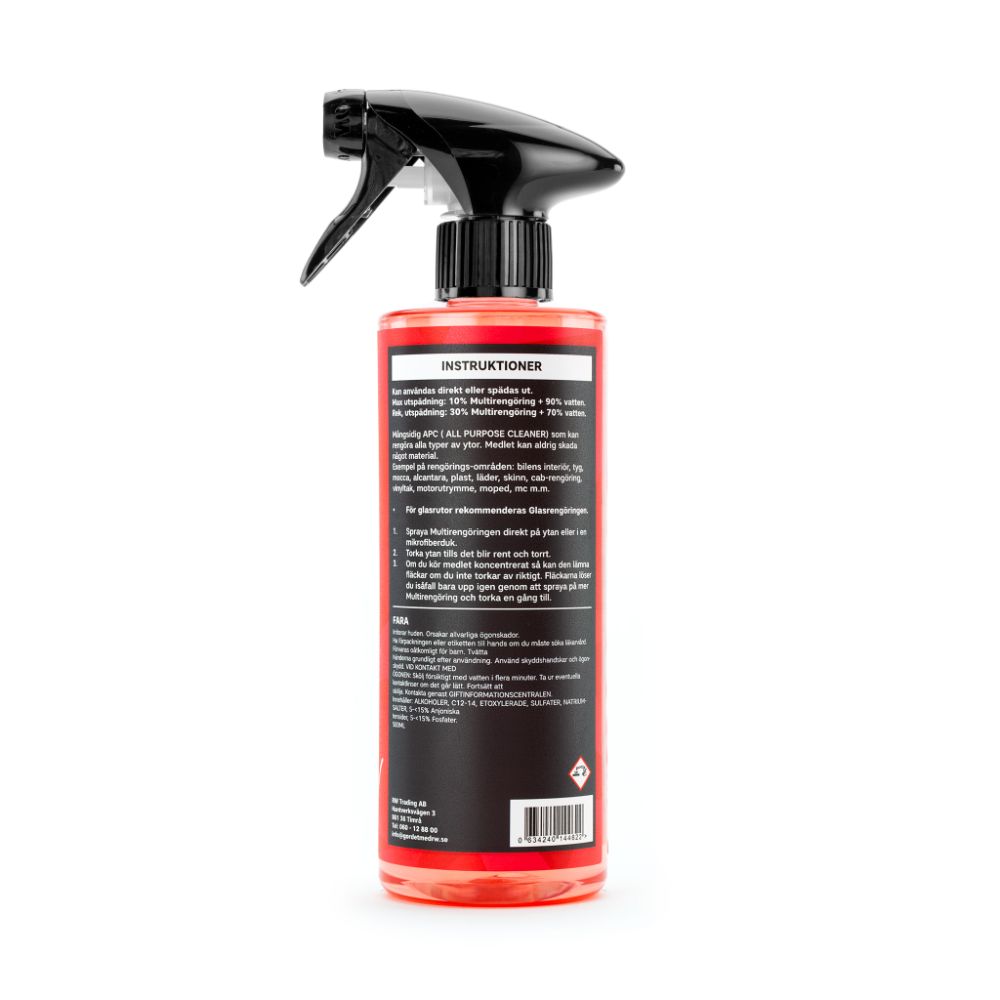 RW MULTIRENGÖRING RABARBER 500ML  - RW272