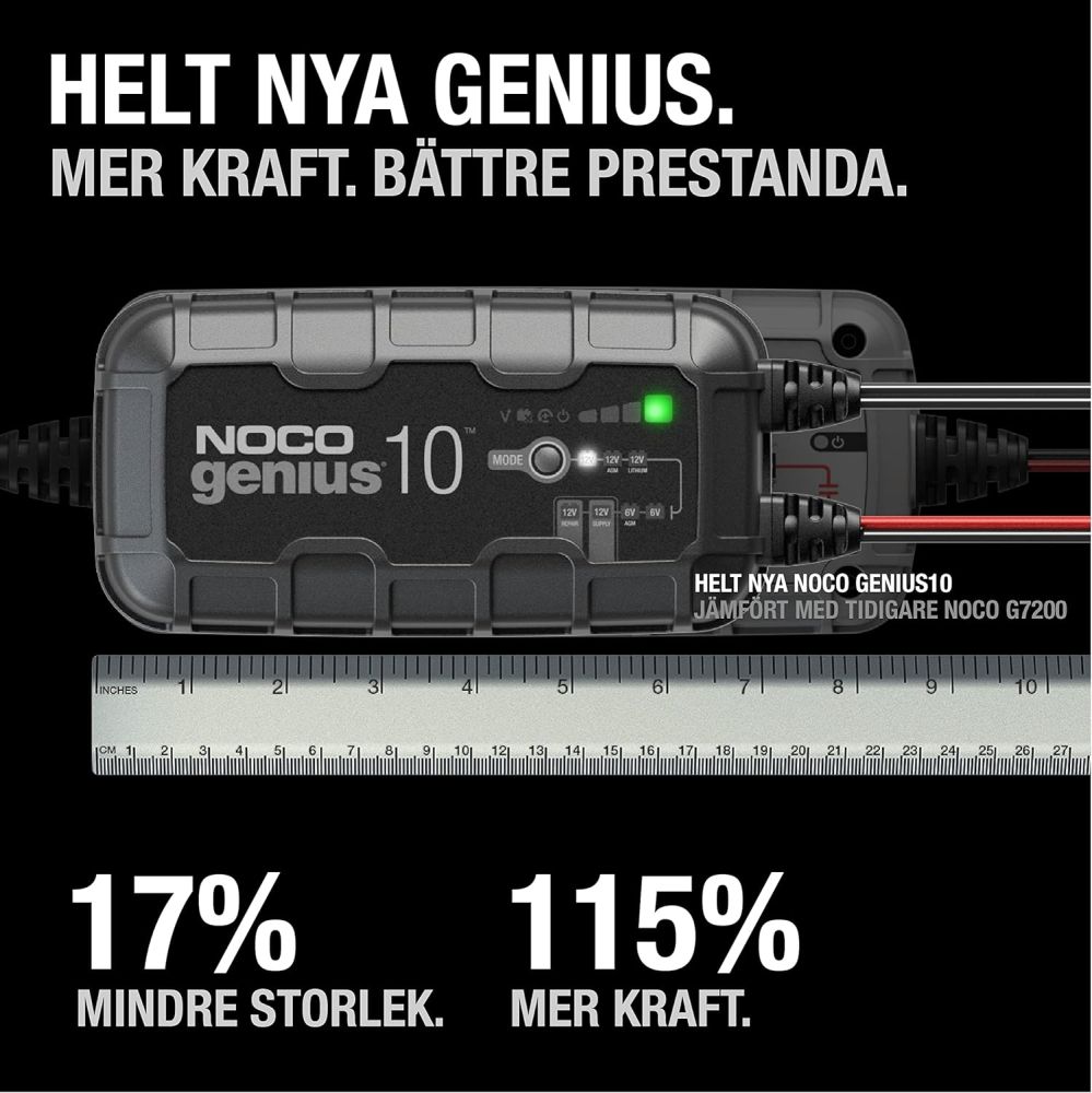 NOCO BATTERILADDARE GENIUS 10  - GENIUS10