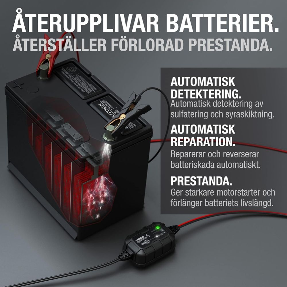 BATTERILADDARE GENIUS 5 6/12V - GENIUS5