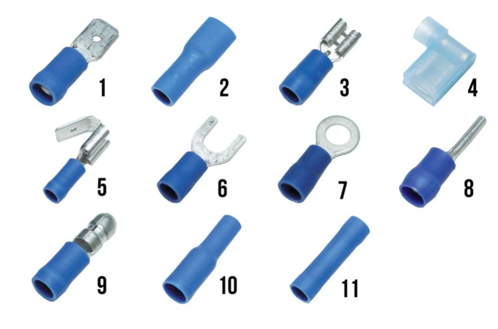 FLATSTIFTHYLSA 1,04X2,63MM BLÅ - A000680