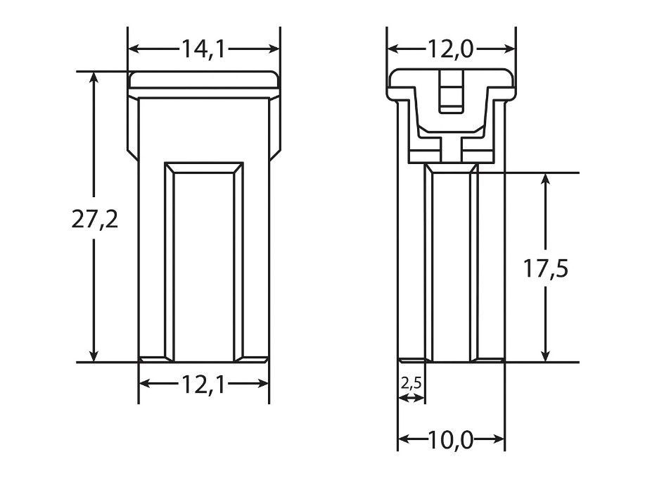 JAPANSÄKRINGAR-MINI 20-60 AMP - JAPANSÄKRINGAR-MINI 