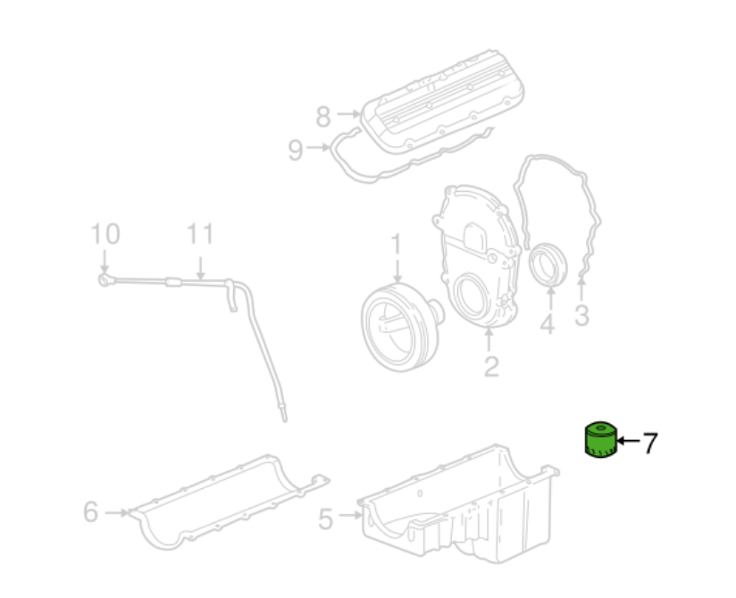 OLJEFILTER CHEVA BT1438 - 12708762