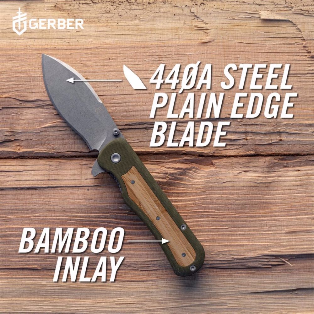 GERBER CONFIDANT GREEN FÄLLKNIV - GER-1066477