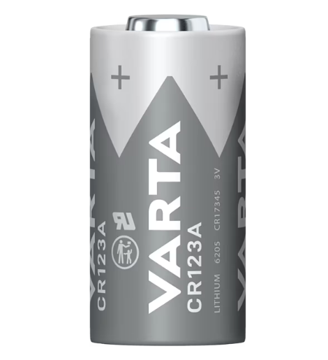 VARTA LITHIUM BATTERI CR123A 2-P - VAR-6205301402