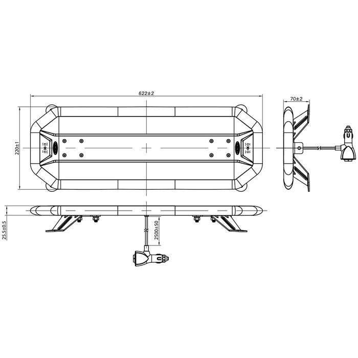 BLIXTLJUSRAMP LED AVERTI P620 - ST04025