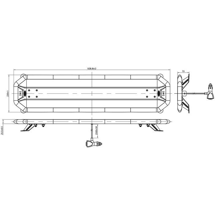 BLIXTLJUSRAMP LED AVERTI P930 - ST04026