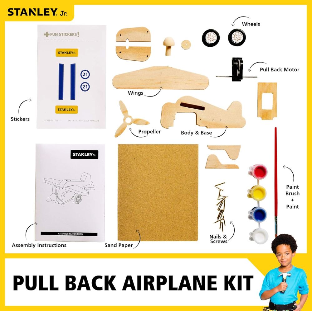 UPPDRAGBART FLYGPLANS KIT - JK029-SY