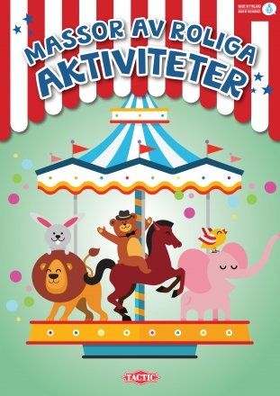 PYSSELBOK ROLIGA AKTIVITETER  - 58211