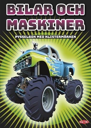 PYSSELBOK BILAR  MASKINER TACTIC - 52639