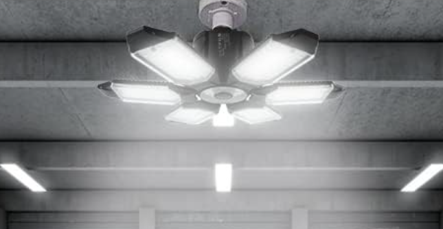 LED LAMPA MED 5 PANELER - MDP-12580
