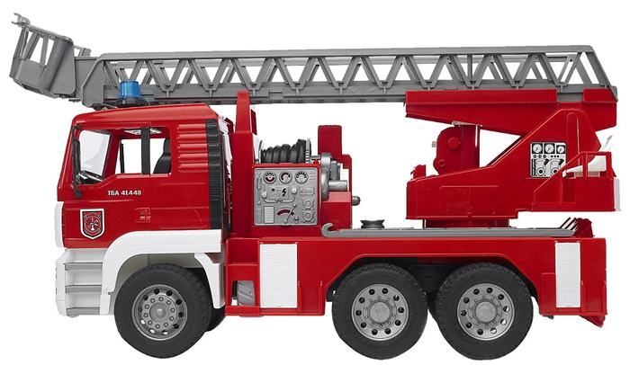 MAN TGA BRANDBIL MED LJUS/LJUD - BR2771