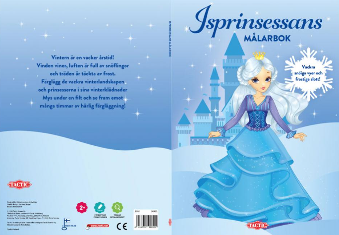 ISPRINSESSANS MÅLARBOK TACTIC - 56932