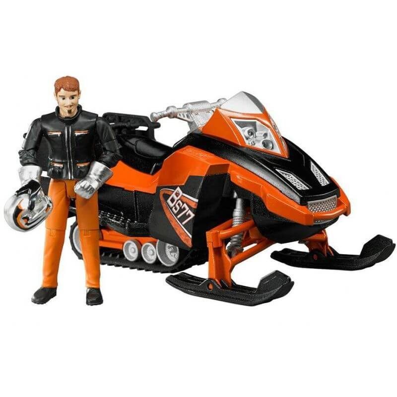 BRUDER SNÖSKOTER MED FÖRARE - BR63101