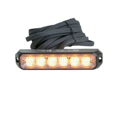 BLIXTLJUS 6LED R65 ORANGE 12/24 - 14-MS6E2-Y3
