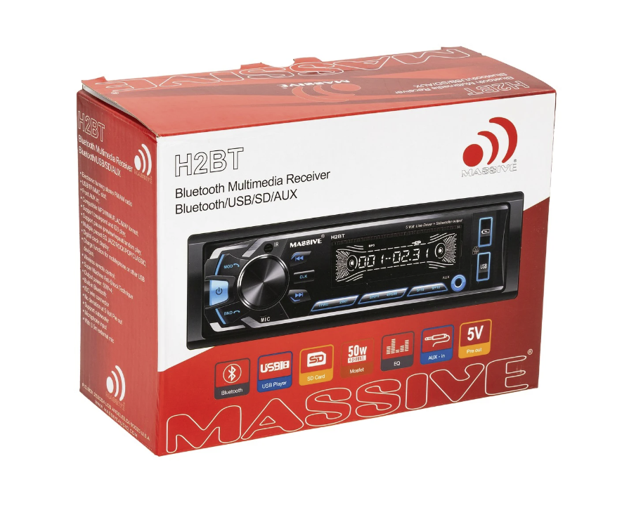 BILSTEREO 1-DIN BT MP3 DUAL/USB - MA015