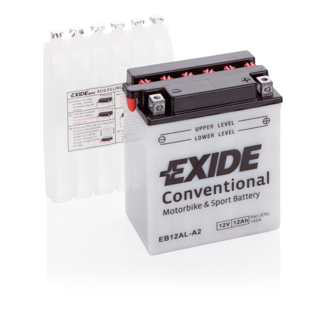 EXIDE MC EB12AL-A2 BATTERI - EB12AL-A2