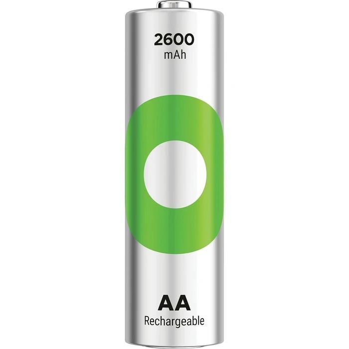 Laddningsbart batteri 1,2V AA 2600mAh Recyko 4st - GP201246