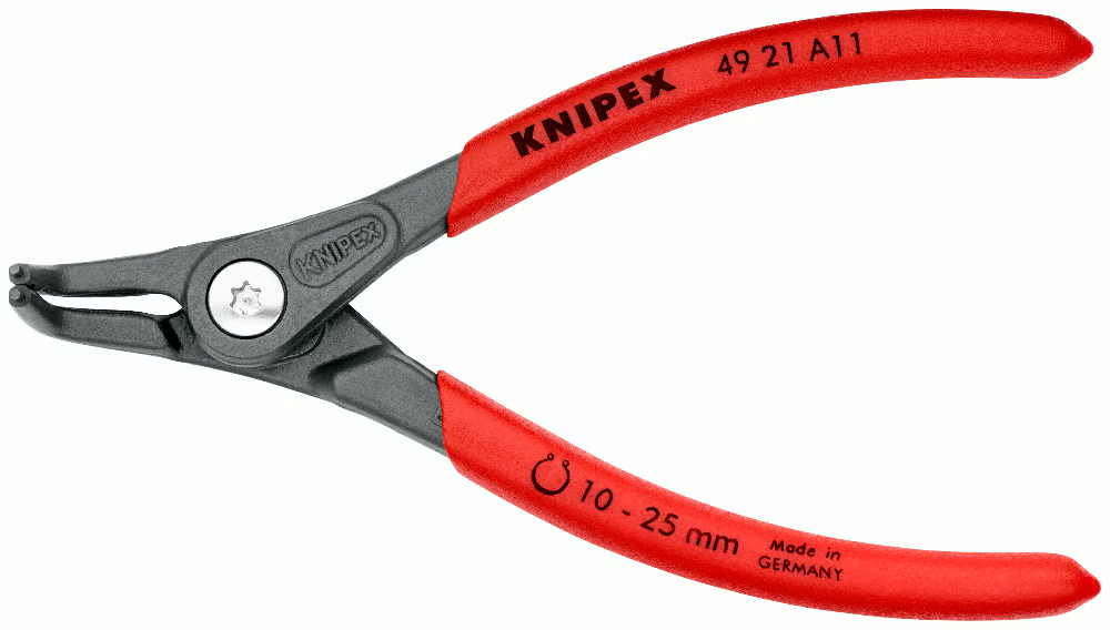 Knipex utvändig låsringstång vinklad 10-25mm - 4921A11