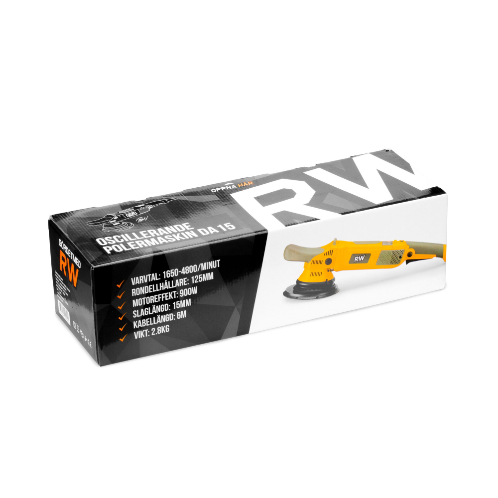 RW Polermaskin oscillerande DA15 - RW386-1