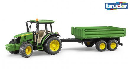 John Deere 5115M med tippsläp - BR2108