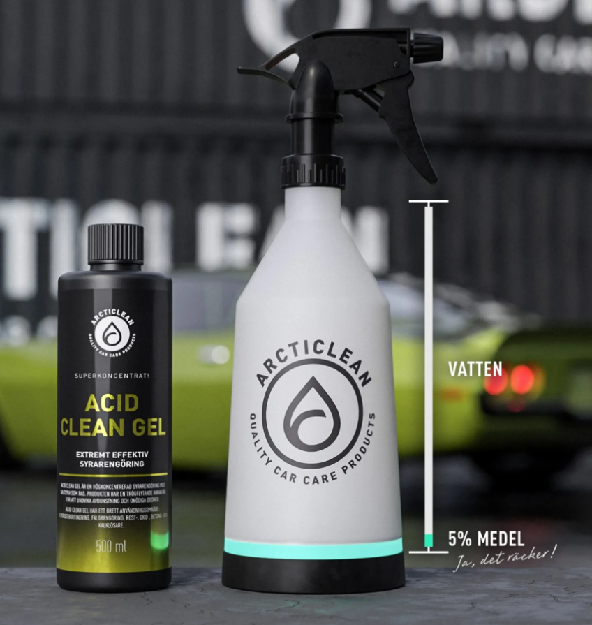 Acid clean gel - Syratvätt 500ml - AC-ACG500