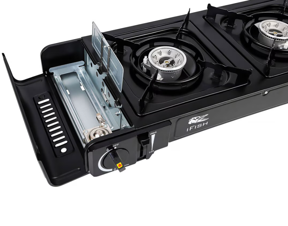 IFISH Gasolplatta Cook'n Go Twin - 20246330