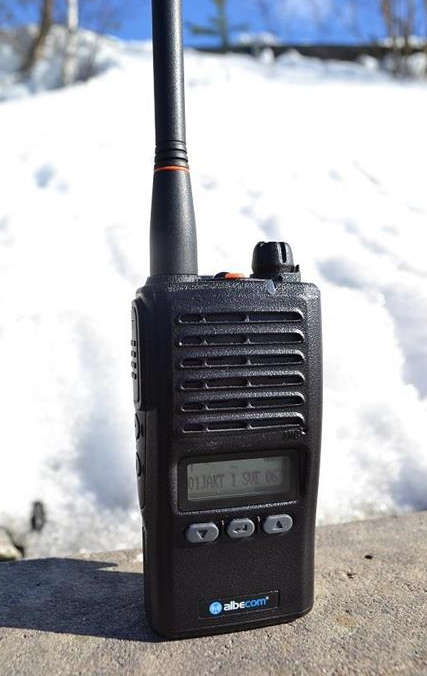 Jaktradio Analog X5-155mhz. Svart. 5watt. IP67 - RALBE155XLS