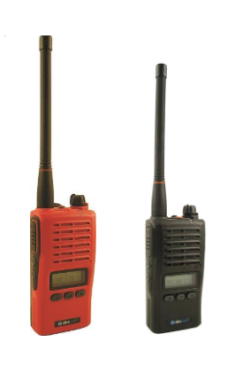 Jaktradio Analog X5-155mhz. Svart & röd - Jaktradio Analog 