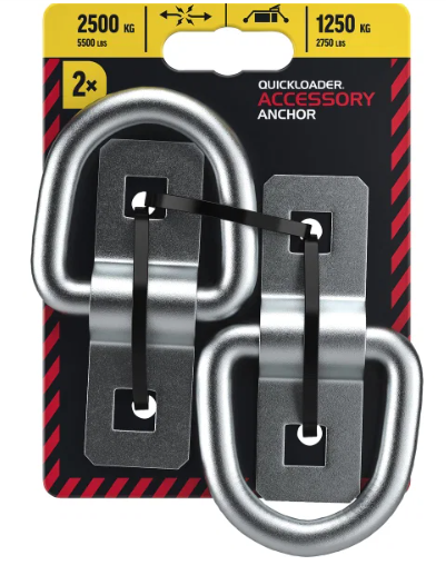 Quickloader Anchor QL Fästögla 2500 kg 2- pack  - QL82811