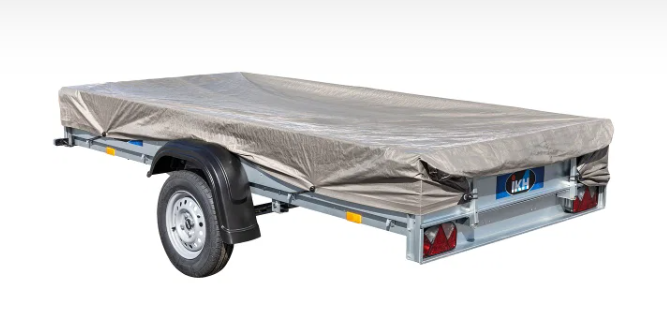 Tung presenning ca 6X10m grå 160G/M2. - TT1250C