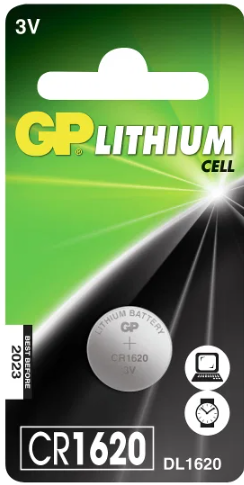 Knappcellsbatteri CR1632 Litium  - GPCR1632