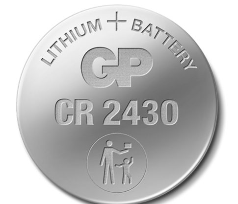 Knappcellsbatteri CR2430 Litium 3V - Knappcellsbatteri CR2430 Litium 3V