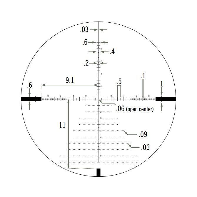 VORTEX DIAMONDBACK 4-6X44 TACTICAL  - VT-DBK-10027