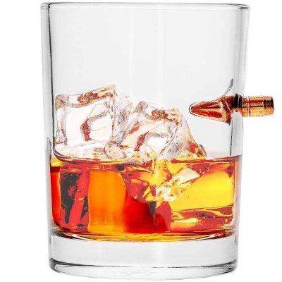 LUCKY SHOT WHISKYGLAS 308  - LS-LSBWG-308