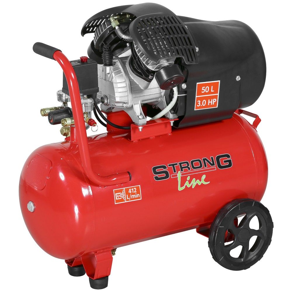 Kompressor Strong STRONGLINE KOMPRESSOR 1,5KW 50L | Maskindelar